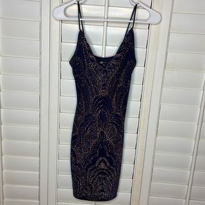 Glitter Bodycon Dress